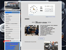 Tablet Screenshot of garage-auto-desfossez.com